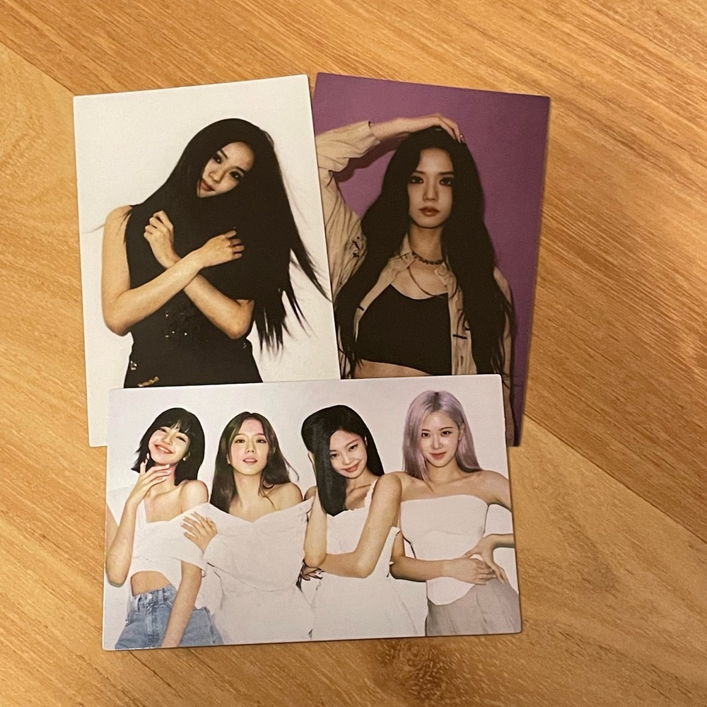 BLACKPINK photo cards: the album (can sell individually) (2 jisoo) (members)